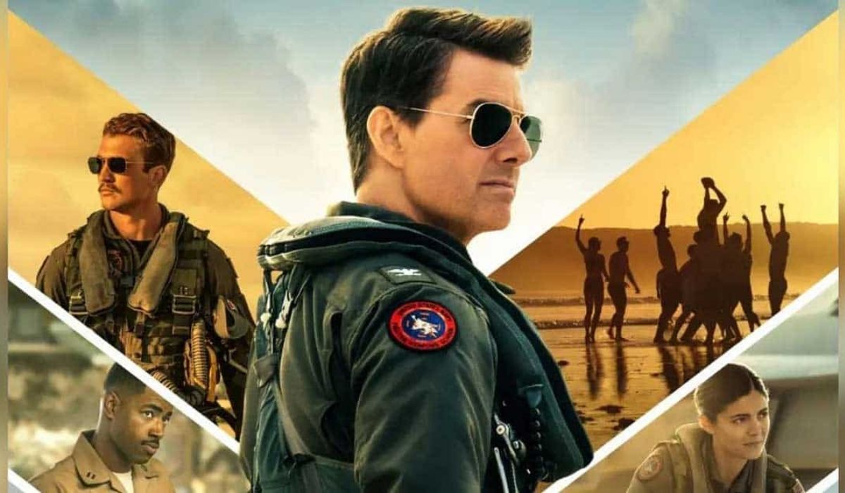 Top Gun : Maverick earns over 100 Million USD in opening weekend